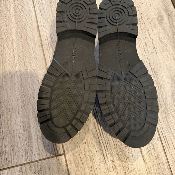 Frankie4 “Saint Black” Loafers with Silver chain - Picture 5 of 6